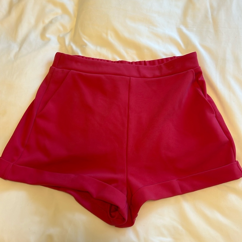 Pink shorts